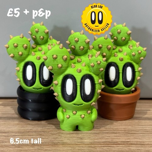 Prickly pear blob plant with - pear,